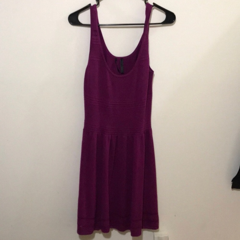 Bar III Knit Skater Dress